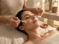 Peau éclatante et purifiée après un rituel de soin du visage signature